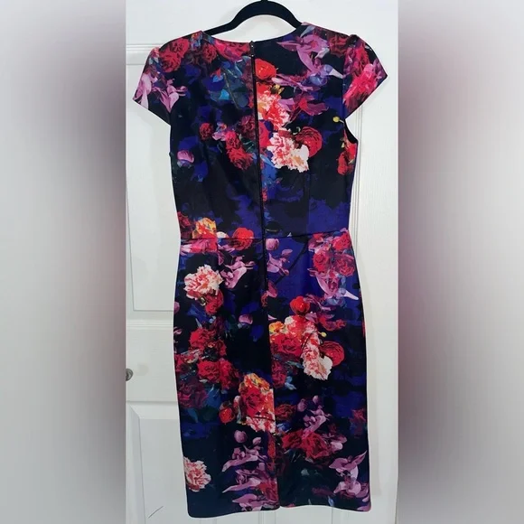 Betsey Johnson Vibrant Floral Mini Dress - Picture 2 of 3